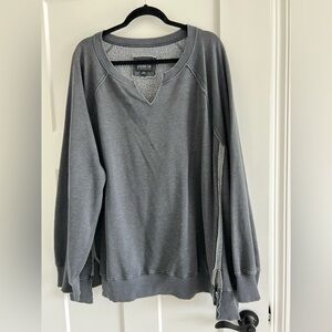 American Eagle Outfitters Heathered Gray Sweatshirt